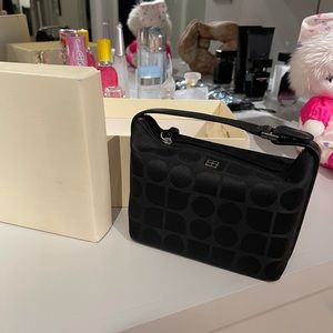 Vintage small black and white shape Kate Spade bag